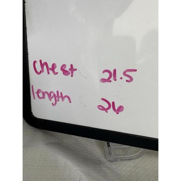 Ann Taylor Top Womens Large Ruffle V Neck Button Up Sheer Sleeve Navy Floral - Picture 11 of 11